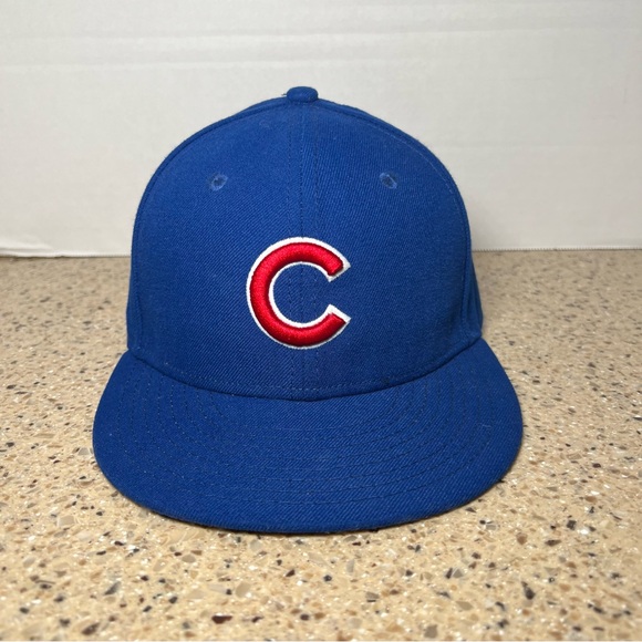 Chicago Cubs New Era Royal Authentic Collection OnField 59FIFTY Fitted Hat 6 5/8 - Picture 1 of 11